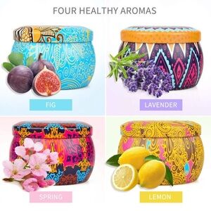 Colorful Aromatherapy Candle